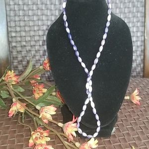 Women's Vintage Beautiful Violet Necklace; 30"